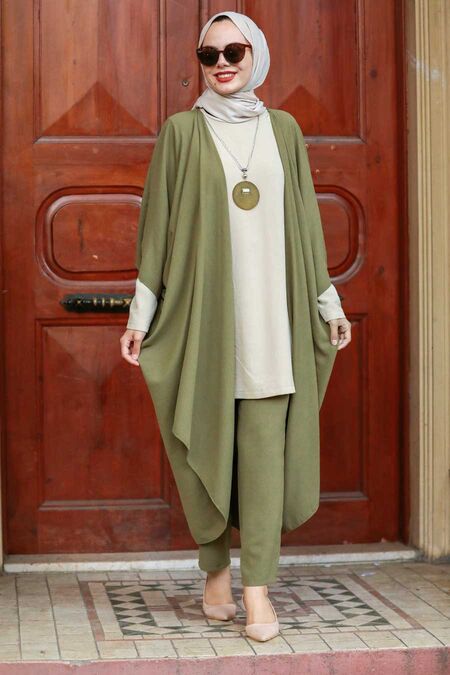 almond-green-hijab-triple-suit-5175cy-neva-style