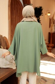 Almond Green Hijab Tunic 1092CY - 2