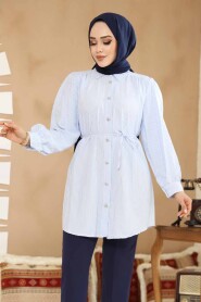 Baby Blue Modest Tunic 42421BM - 3