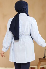 Baby Blue Modest Tunic 42421BM - 4