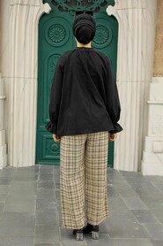 Beige Hijab Triple Suit 4658BEJ - 6