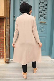 Beige Hijab Tunic 2097BEJ - 2