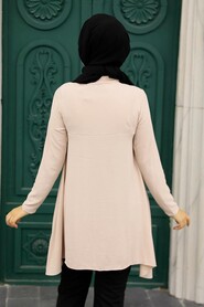 Beige Hijab Tunic 4601BEJ - 4