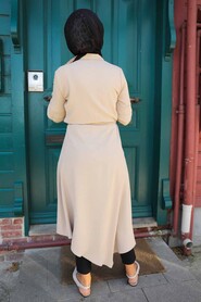 Beige Hijab Tunic 508BEJ - 2