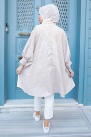 Beige Hijab Tunic 5370BEJ - 2