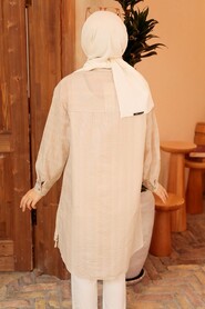 Beige Hijab Tunic 5717BEJ - 2