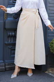 Beige Modest Skirt 70321BEJ - 1