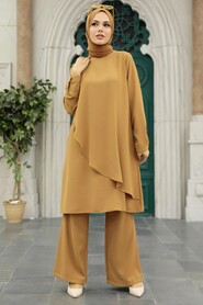 Biscuit Hijab Double Suit 52301BS - 1