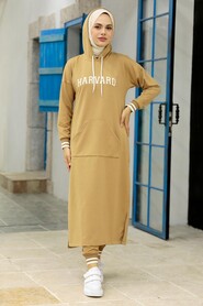Biscuit Hijab Double Suit 56091BS - 2