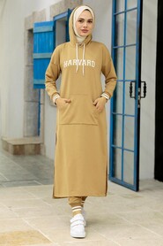 Biscuit Hijab Double Suit 56091BS - 1