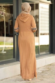 Biscuit Hijab Dress 2243BS - 2