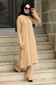 Biscuit Hijab Dress 51901BS - 1
