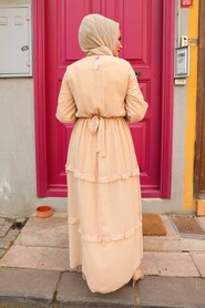 Biscuit Hijab Dress 5523BS - 2