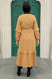 Biscuit Hijab Dress 5812BS - 3