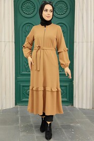 Biscuit Hijab Dress 5812BS - 2