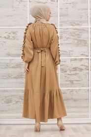 Biscuit Hijab Dress 6325BS - 3
