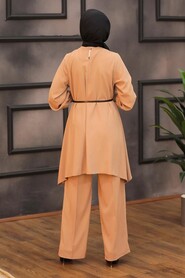 Biscuit Hijab Dual Suit Dress 5637BS - 2