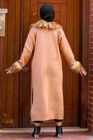 Biscuit Hijab Knitwear Cardigan 4381BS - 4