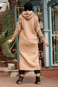 Biscuit Hijab Knitwear Cardigan 7036BS - 2