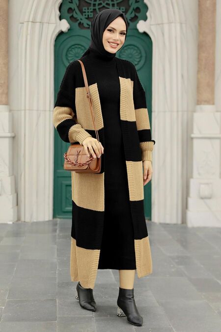 style cardigan hijab