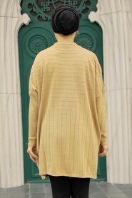 Biscuit Hijab Knitwear Poncho 3404BS - 5