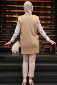 Biscuit Hijab Knitwear Sweater 25321BS - 2