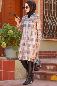 Biscuit Hijab Raincoat 8922BS - 1