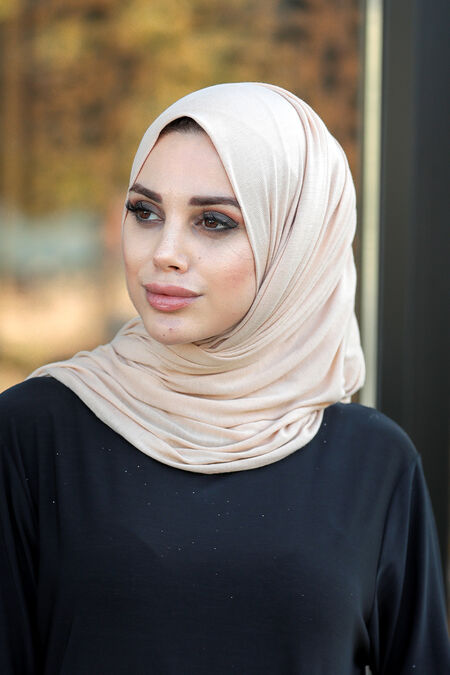 Biscuit Hijab Shawl 7528BS - NEVA STYLE