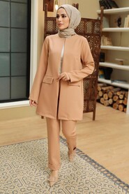 Biscuit Hijab Suit Dress 10123BS - 1