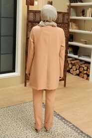 Biscuit Hijab Suit Dress 10123BS - 3
