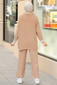 Biscuit Hijab Suit Dress 1165BS - 2