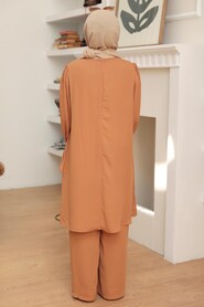 Biscuit Hijab Suit Dress 13101BS - 3