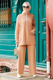 Biscuit Hijab Suit Dress 2010BS - 1
