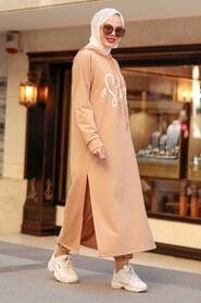 Biscuit Hijab Suit Dress 56002BS - 2