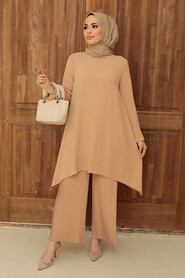 Biscuit Hijab Suit Dress 5715BS - 1