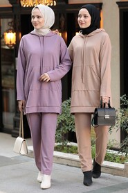 Biscuit Hijab Suit Dress 6902BS - 2