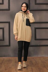 Biscuit Hijab Sweatshirt & Tunic 6328BS - 1