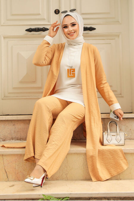 Biscuit Hijab Triple Suit 5223BS - NEVA STYLE
