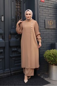 Biscuit Modest Two-Piece Set 7655BS - 1