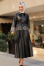 Black Dual Suit Dress 1294S - 3