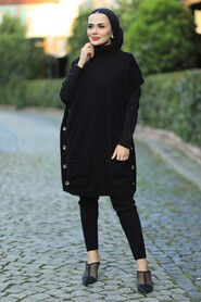 Black Dual Suit Dress 7652S - 4