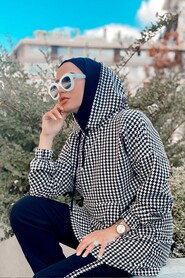 Black Hijab Casual Suit 300S - 2