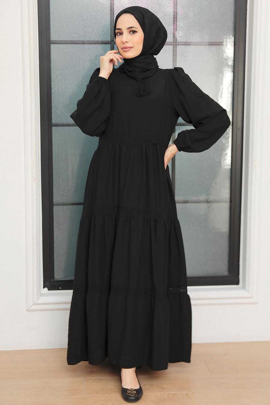 black hijab dress MH25 Multi-Color Two-Piece Jilbab Set main image 0
