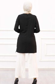 Black Hijab Dual Suit 3039S - 2