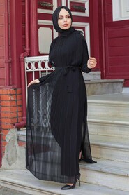 Black Hijab Overalls 30120S - 2