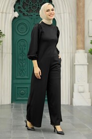 Black Hijab Overalls 56260S - 2