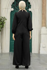Black Hijab Overalls 56260S - 3