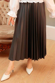 Black Hijab Skirt 4892S - 2