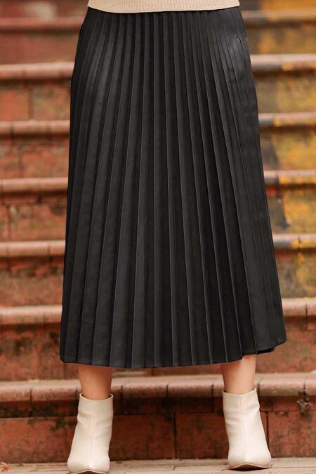 Black Hijab Skirts 2437S - NEVA STYLE