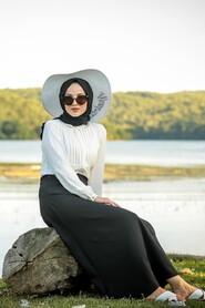 Black Hijab Skirts 5937S - 2